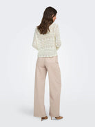 Jacqueline De Yong Maglia Donna Eggnog Jdysun 15287384 Eggnog JACQUELINE DE YONG 