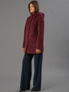 Rihunik Giubbino Donna Amelia25 Bordeaux RIW294J F0012 098 RIHUNIK 