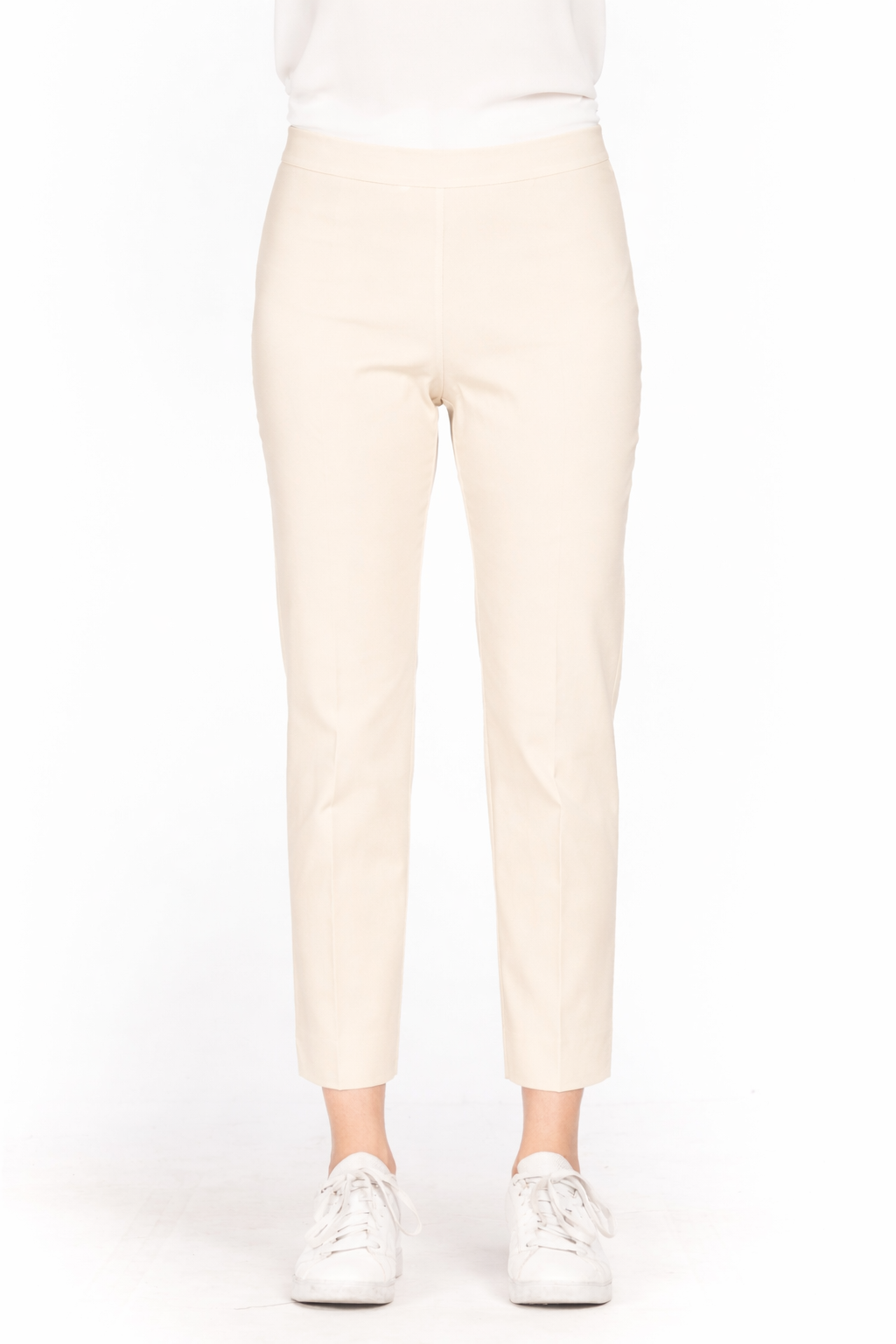 Diana Gallesi Pantalone Donna Crema P049R008810N 02 DIANA GALLESI 