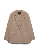 Vero Moda Blazer Donna Silver Mink VMZelda 10259211 Silver Mink VERO MODA 