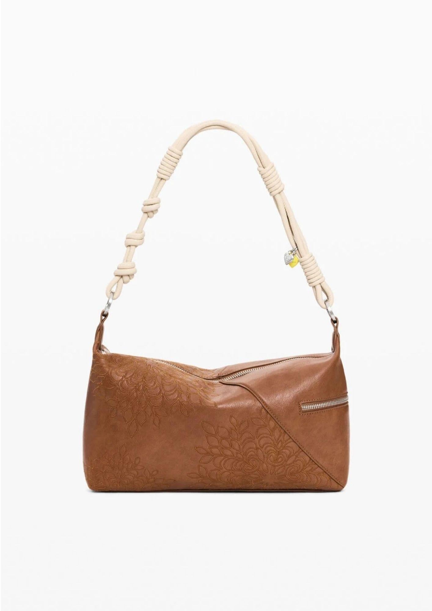Desigual Borsa Donna Bag Sierra CAmel Murano Marrone 26SAXPB8 6011 DESIGUAL 