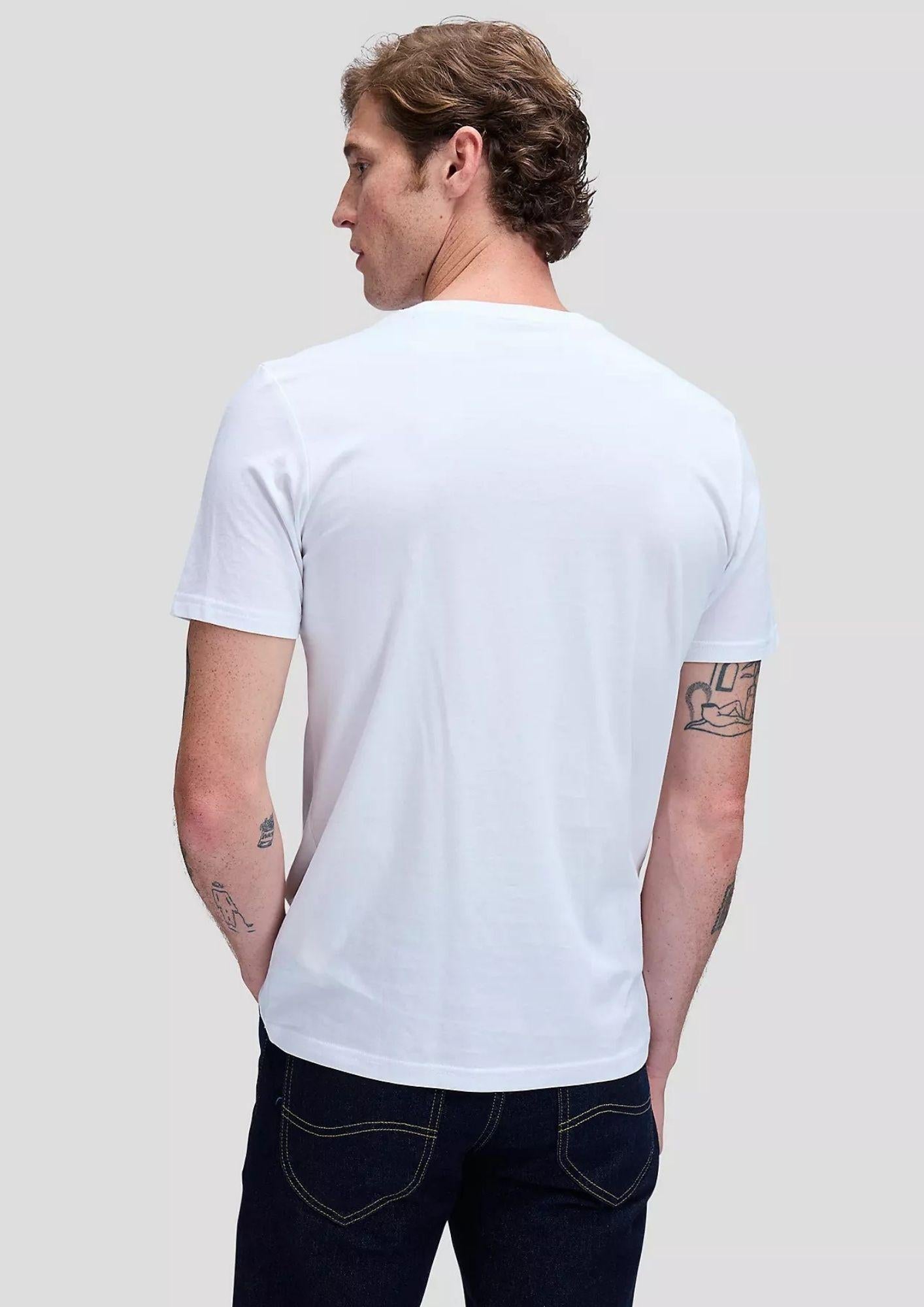 Lee T-Shirt Uomo Bianca 112116123 WHITE LEE 