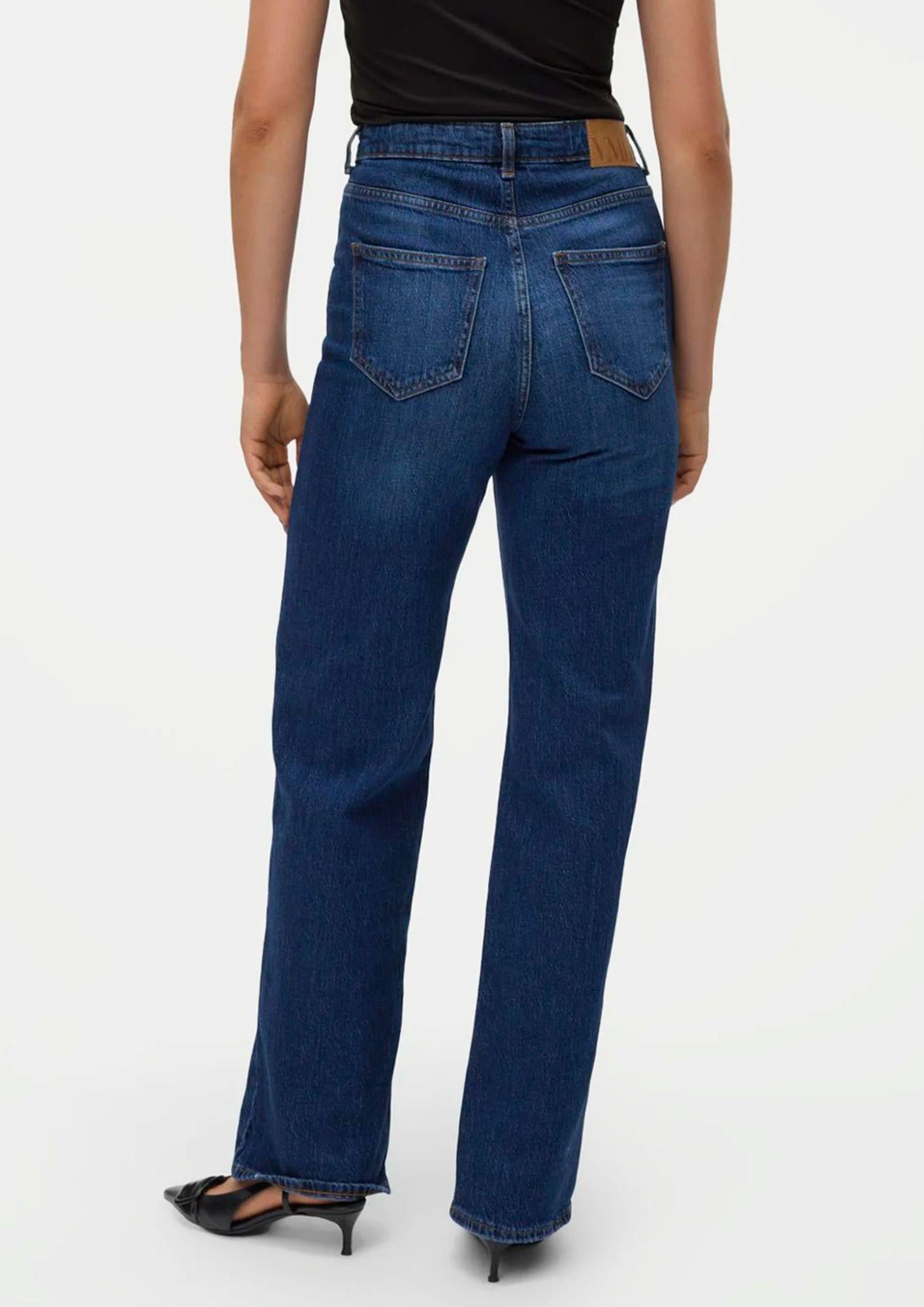 Vero Moda Jeans Donna Tessa Blu Scuro 10311180 Dark Blue Denim VERO MODA 