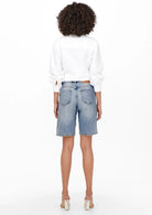 Only Bermuda Donna Sonny Light Blu Denim 15256709 Light Blue Denim ONLY 
