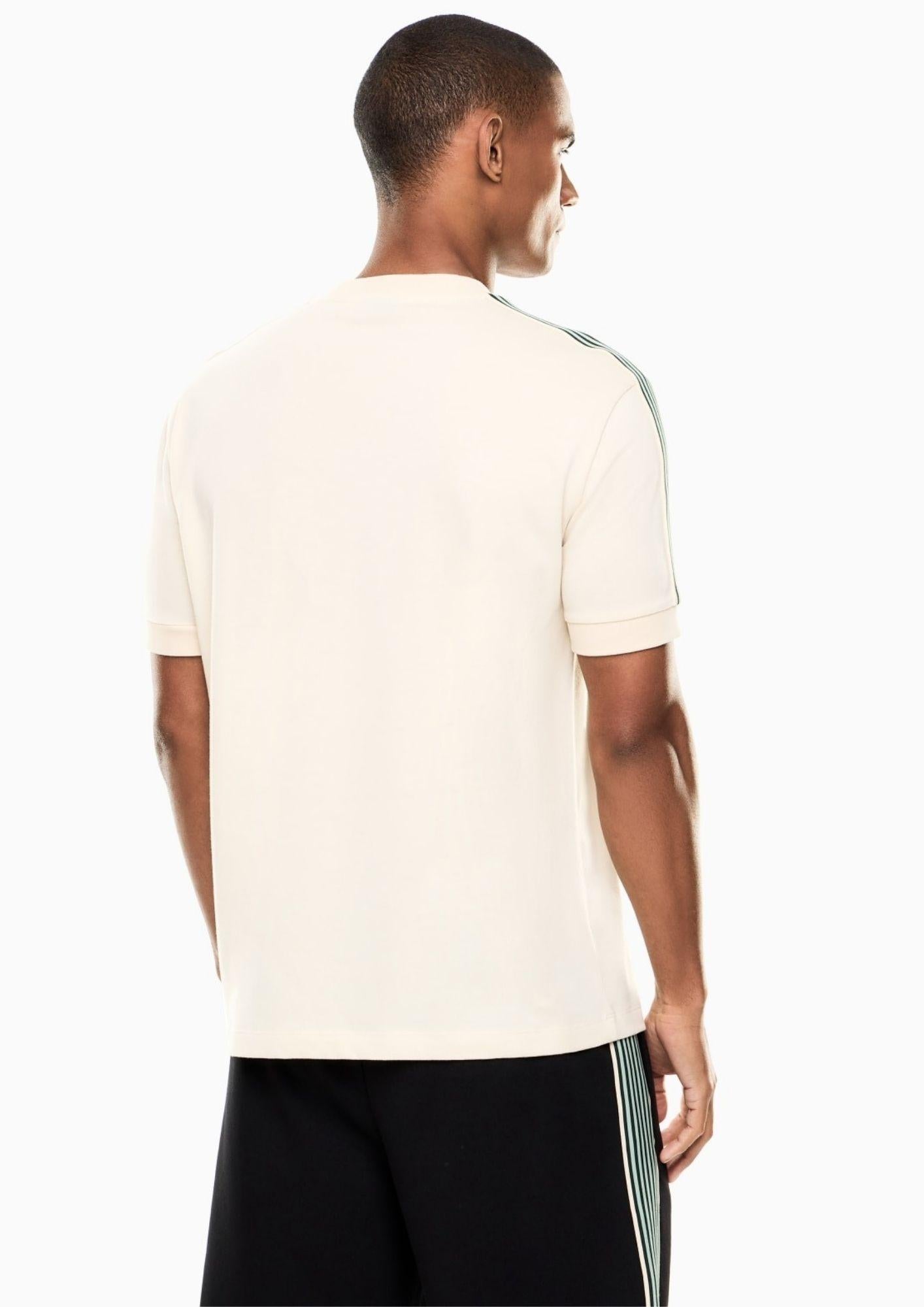 EA7 Emporio Armani T-Shirt Uomo Beige Chiaro 7M001507 AF16548 U1088 EA7 EMPORIO ARMANI 