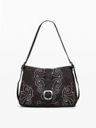 Desigual Borsa effetto pelle con fibbia media Donna Marrone 25WAXP34 6009 DESIGUAL 