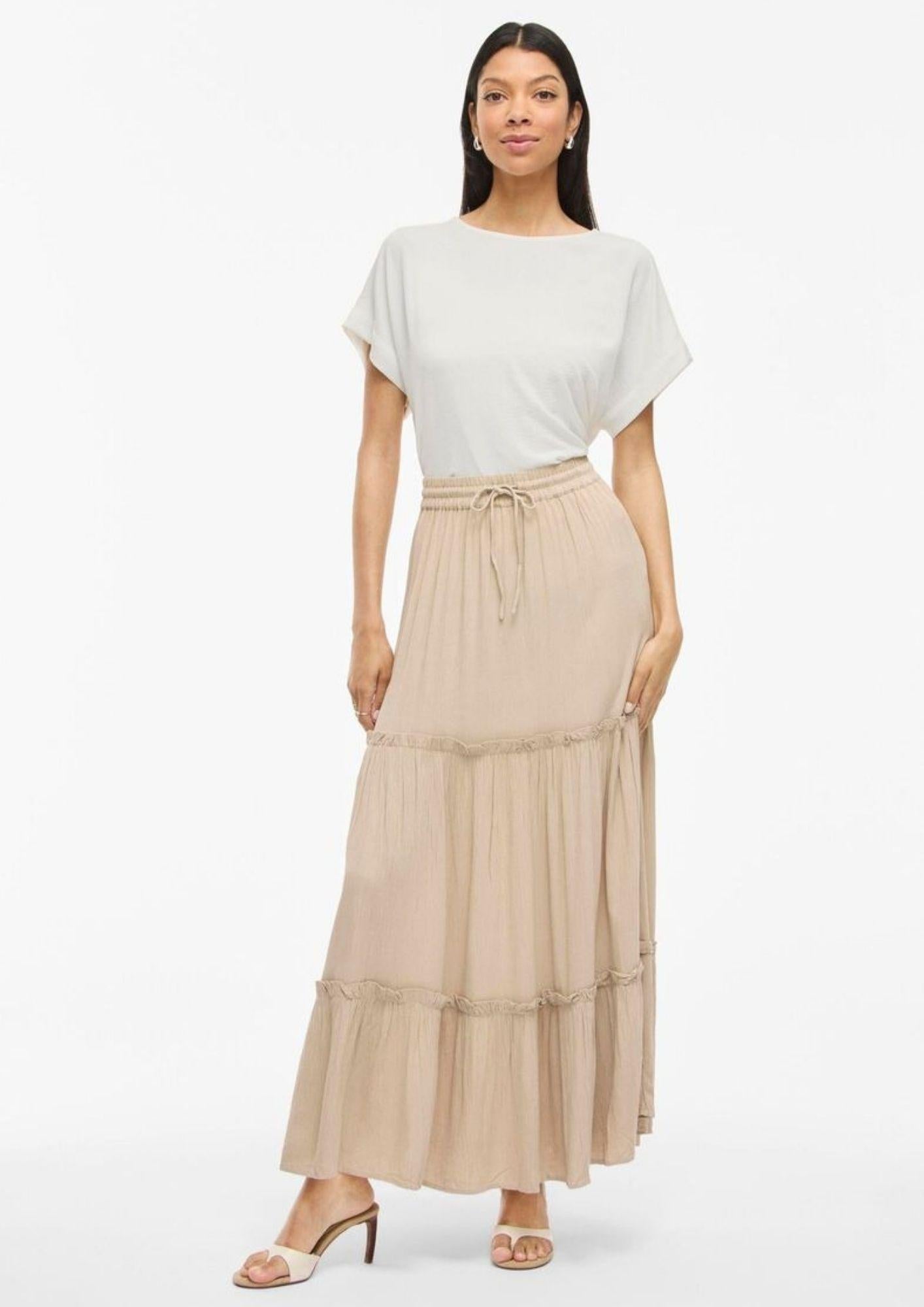 Vila T-Shirt Donna Biaca 14101663 Snow White VILA 