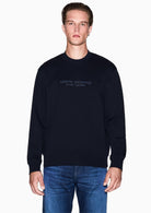 Armani Exchange Felpa Uomo Blu XM001284 AF20934 UB101 ARMANI EXCHANGE 
