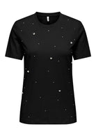 Only T-Shirt Donna Filizza Nera Mix 15368933 Black Mix ONLY 