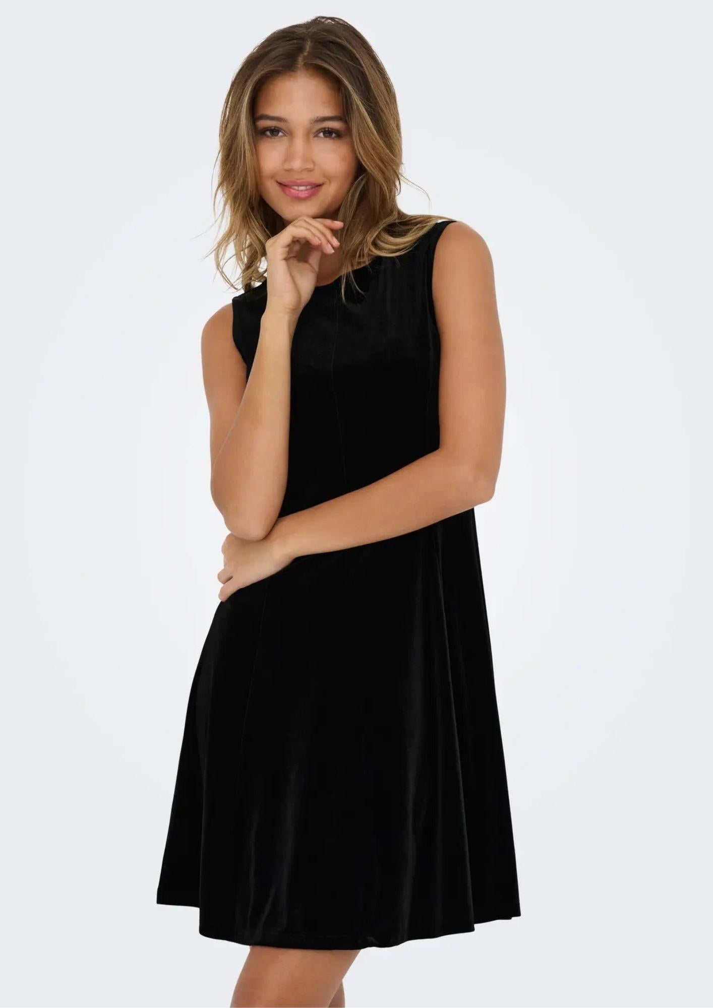 Jacqueline De Yong Abito Donna Victory Nero 15362827 Black JACQUELINE DE YONG 