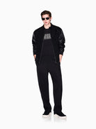 Armani Exchange T-Shirt Uomo Nera Slim Fit in Jersey di Cotone Classico XM002784 AF10356 UC001 ARMANI EXCHANGE 