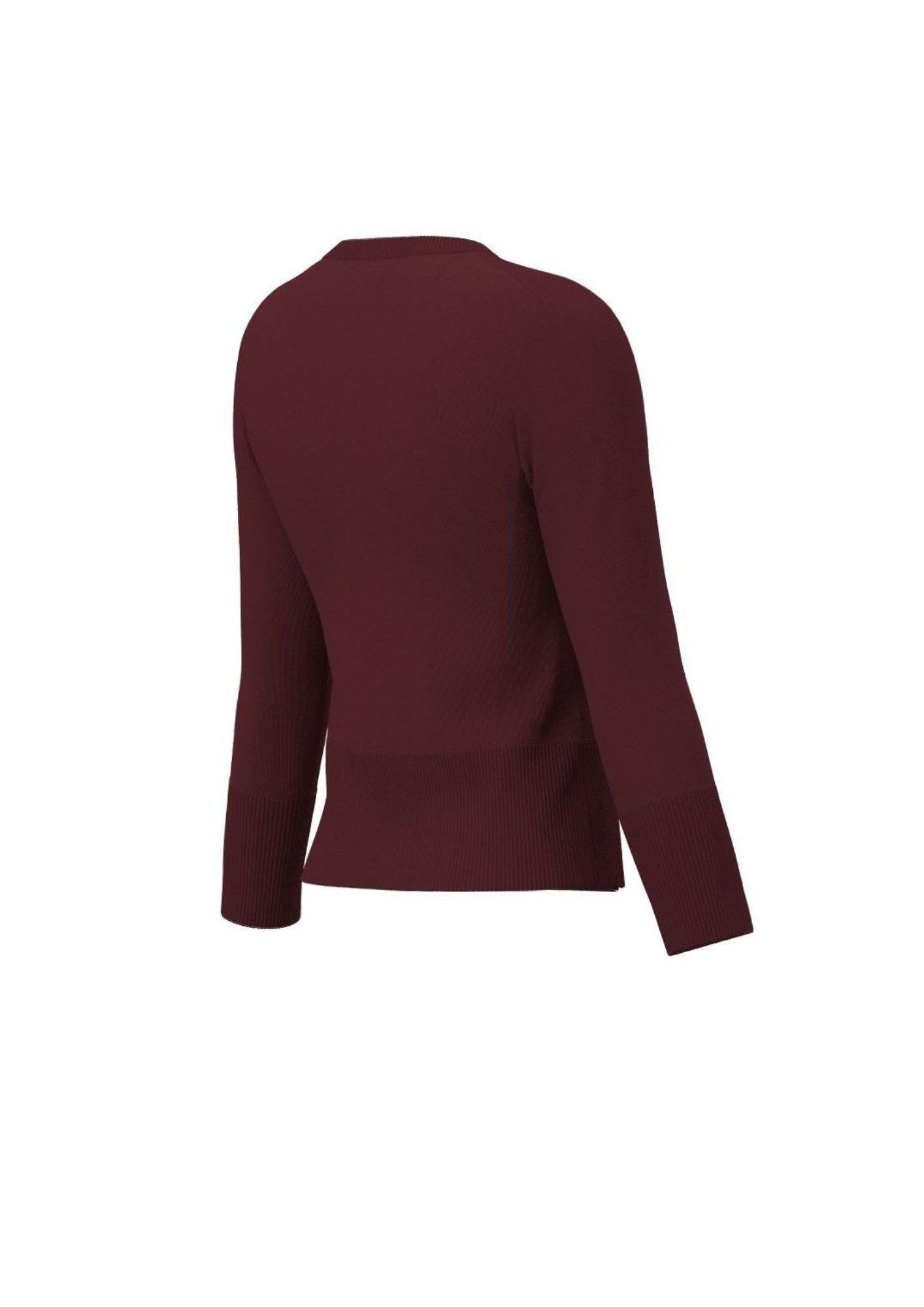 Emme Marella Maglia Donna Damiana Bordeaux 2525366041200 008 EMME MARELLA 