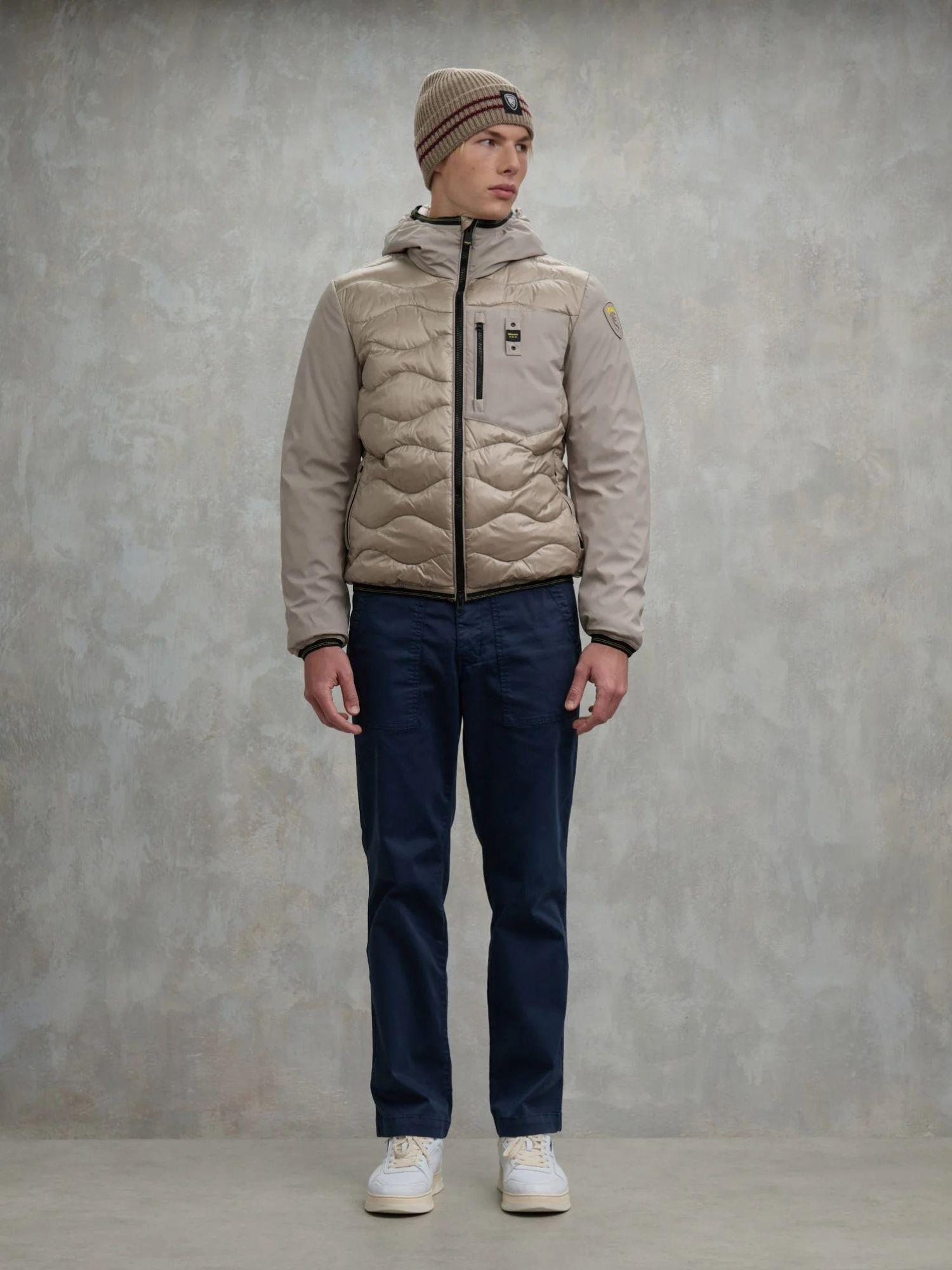 Blauer Piumino Albert Uomo Beige BLUC08078 6355 301 BLAUER 