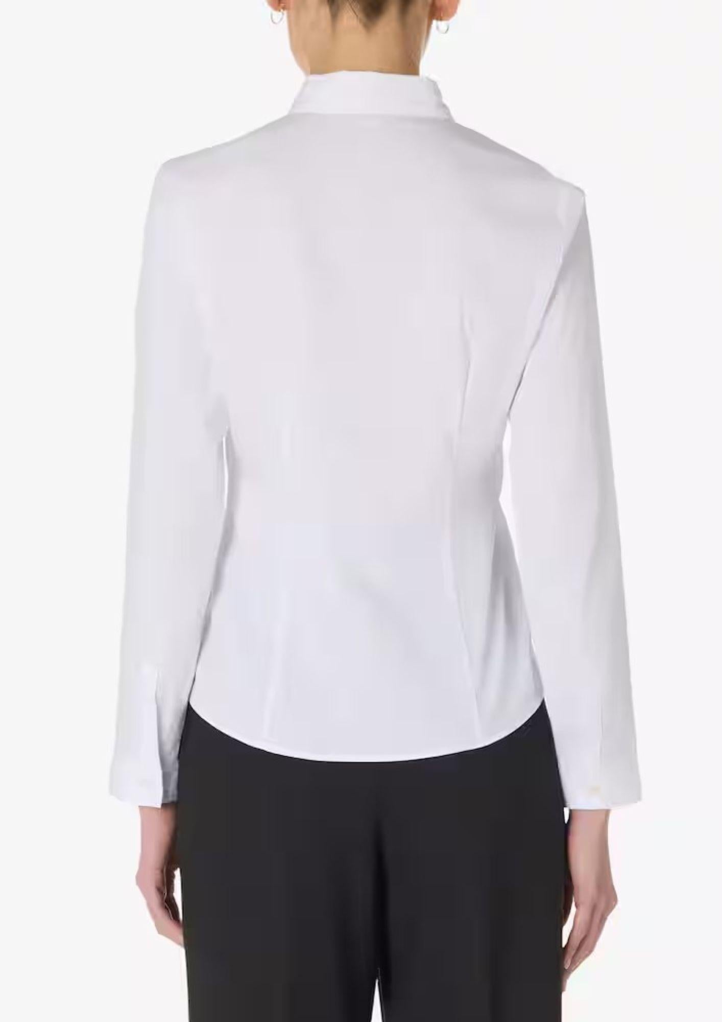 Emme Marella Camicia Donna Racer Bianca 2515111011200 010 EMME MARELLA 