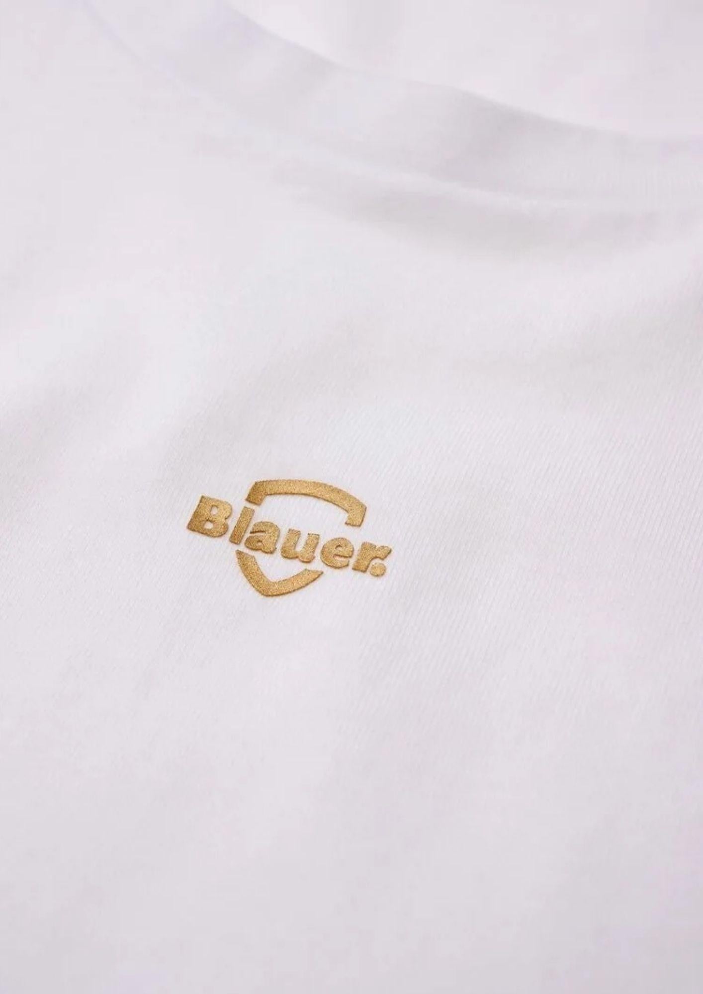 Blauer T-Shirt Donna Pumpies Bianca BLDH02211 7439 100 BLAUER 