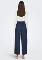 Jacqueline De Yong Pantalone Donna Birdie Blu 15320882 Black Iris JACQUELINE DE YONG 