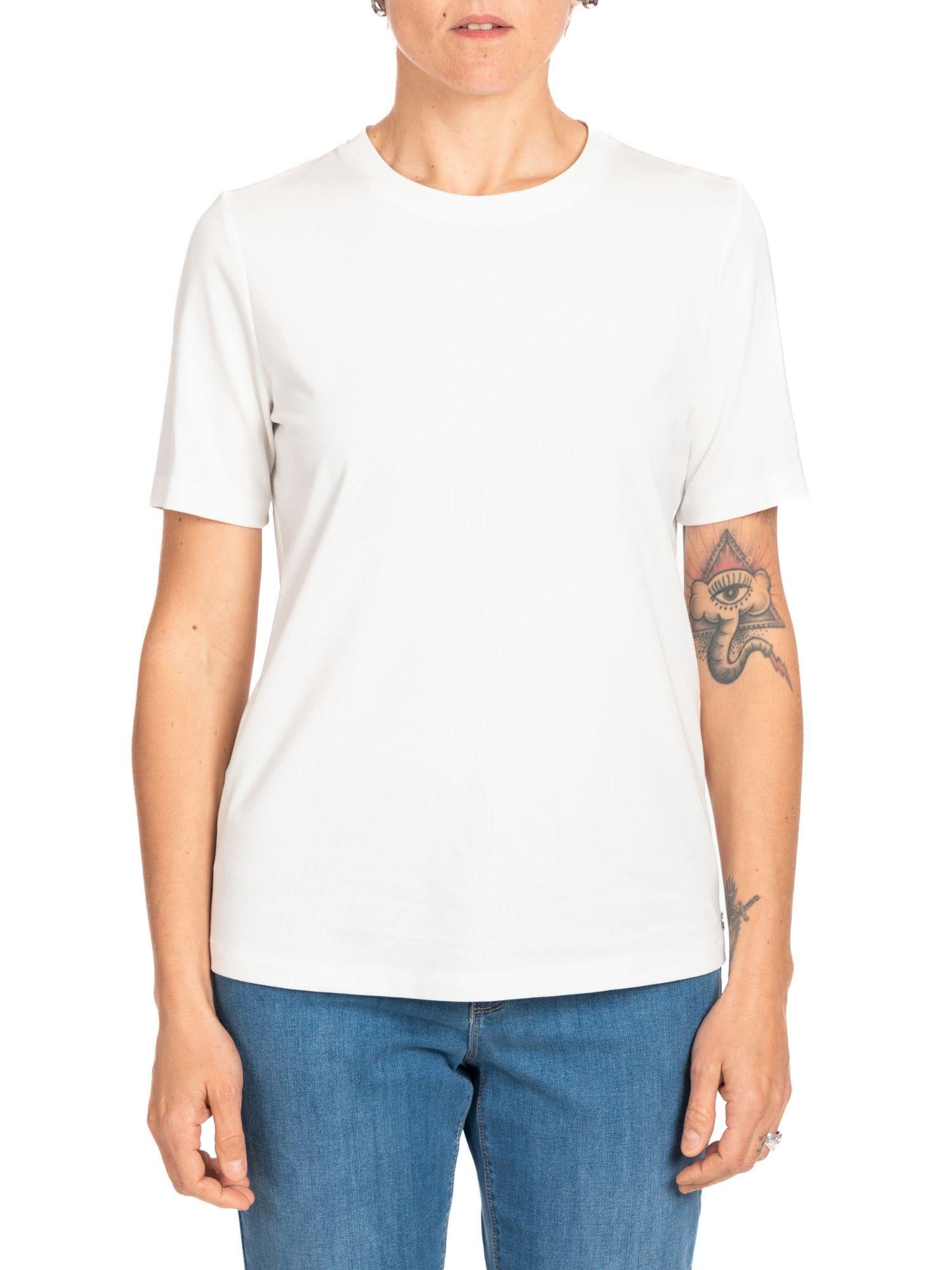 Diana Gallesi T-Shirt Donna Bianco Latte G060R000670N 11 DIANA GALLESI 