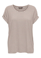 Only T-Shirt Donna Monster Bianca e Grigia 15206243 Etherea ONLY 