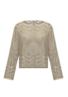 Emme Marella Maglia Donna Emmfilovia Cammello 2615361032200 003 EMME MARELLA 