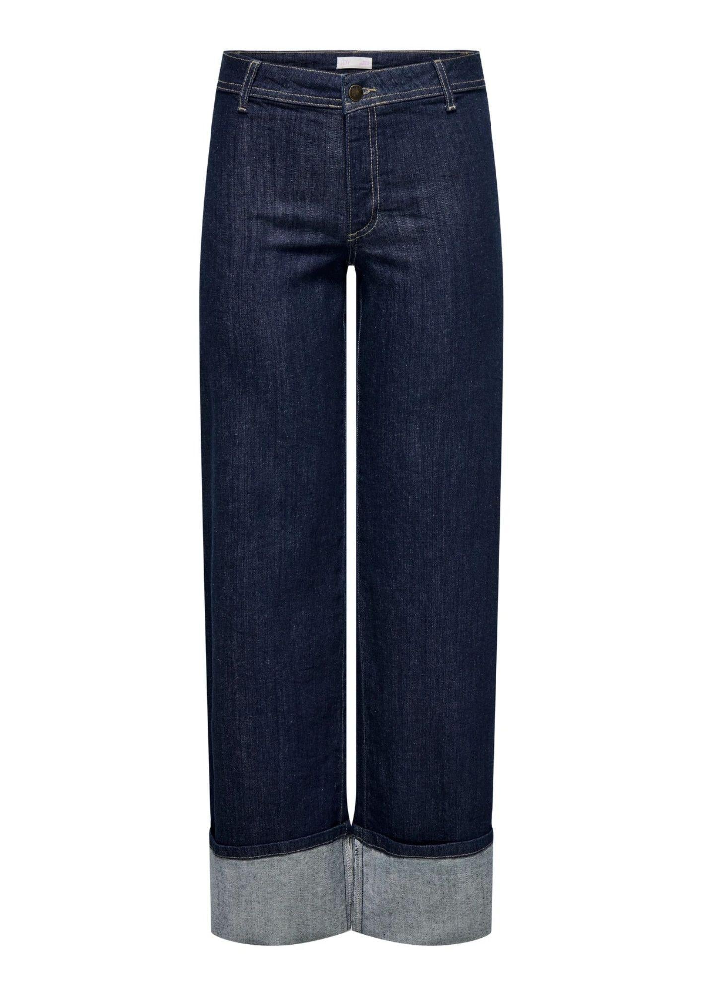 Jaqueline De Yong Jeans Donna Vanessa Denim Blu Scuro 15355528 Dark Blue Denim JACQUELINE DE YONG 