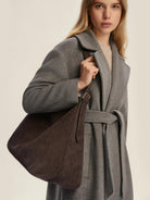 Emme Marella Maxi hobo bag Donna Adelio Testa moro 2525516022200 002 EMME MARELLA 