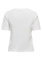 Jacqueline De Yong T-Shirt Donna Rex Bianca 15344612 Cloud Dancer JACQUELINE DE YONG 