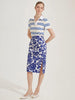 Polo Donna Dinar Bianca Bouganville