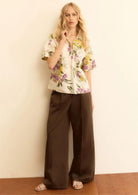 Emme Marella Blusa Donna Emmferoce Lavanda Floreale 2615111212200 002 EMME MARELLA 
