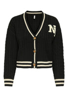 Cardigan Donna Only Thale Nero 15352210 Black Whitecap Gray ONLY 