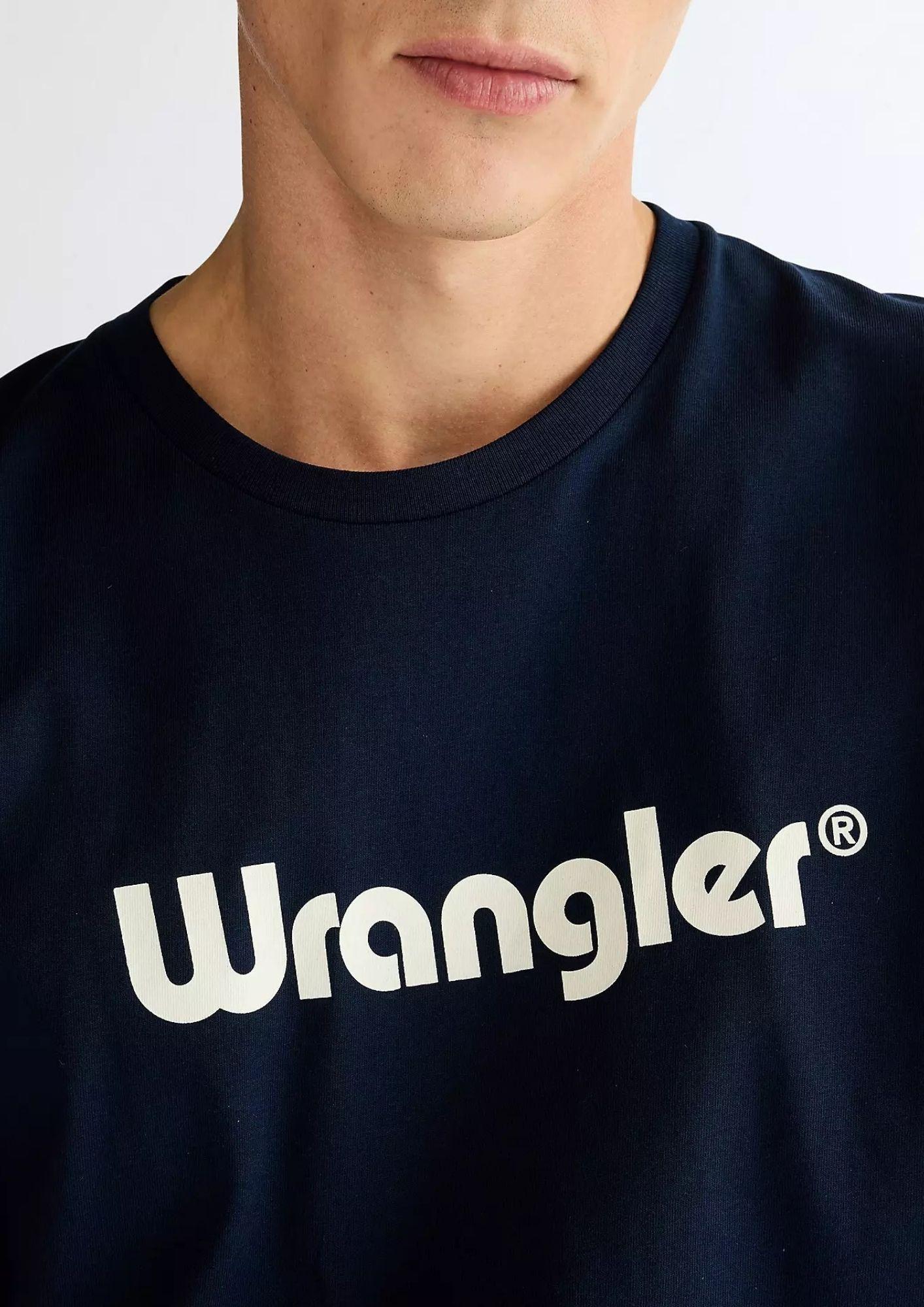Wrangler T-Shirt Uomo Blu 112350524 BLUE WRANGLER 