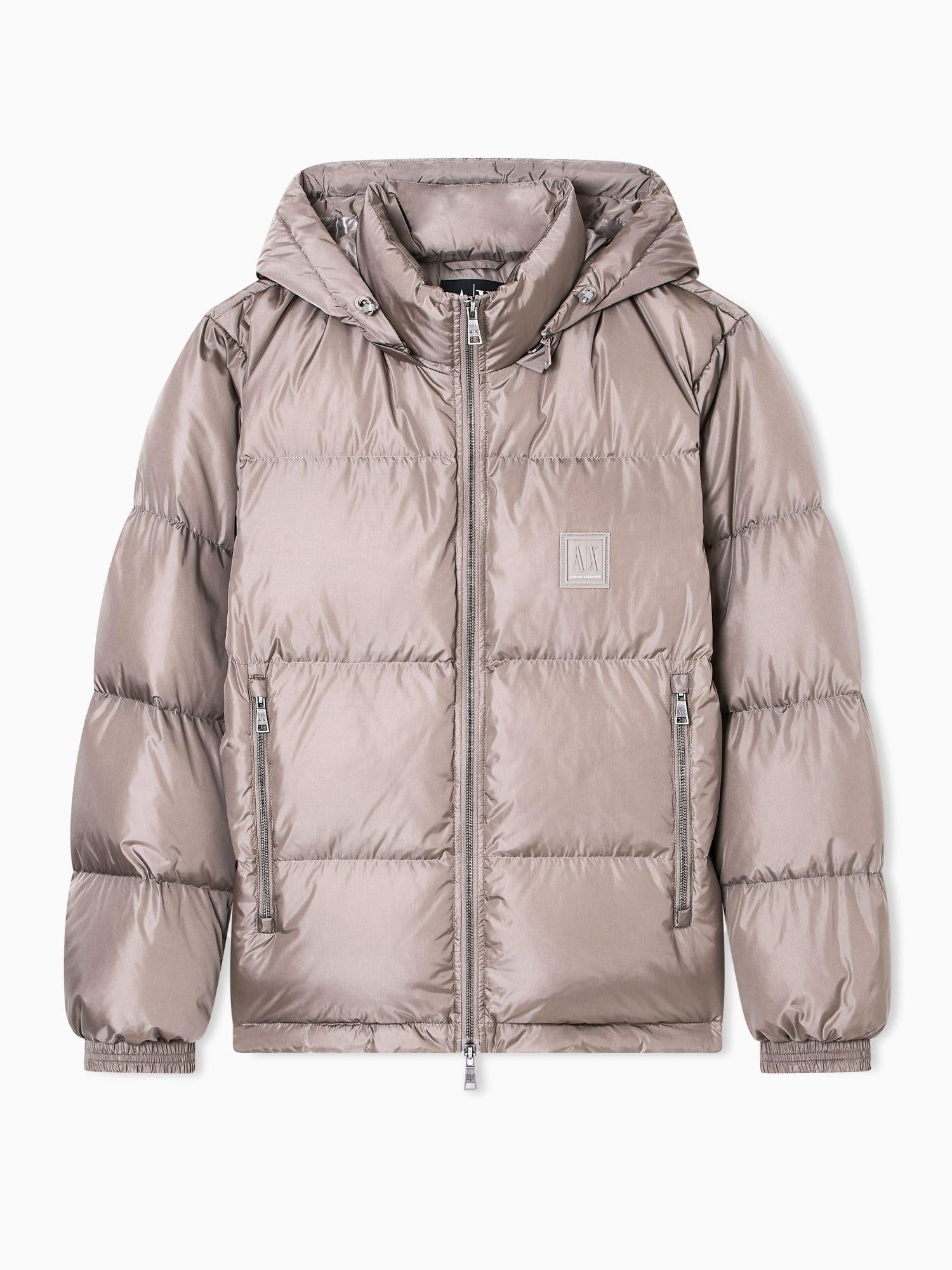 Armani Exchange Piumino con cappuccio Uomo Beige XM000348 AF12286 U6107 ARMANI EXCHANGE 