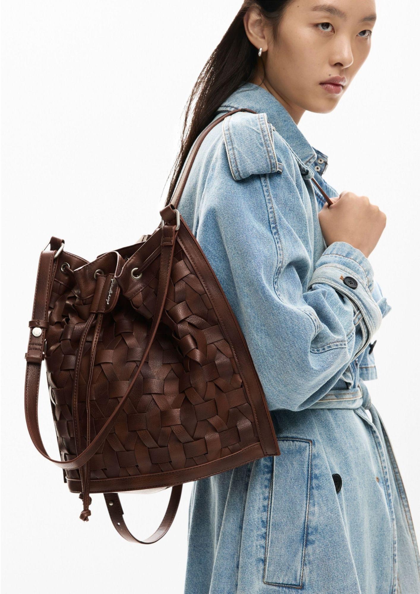 Desigual Zaino Donna Backargon Camel Harlan Marrone 26SAKP14 6064 DESIGUAL 