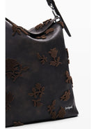Desigual Zaino convertibile grande con flockati Donna Marrone 25WAKP16 6009 DESIGUAL 