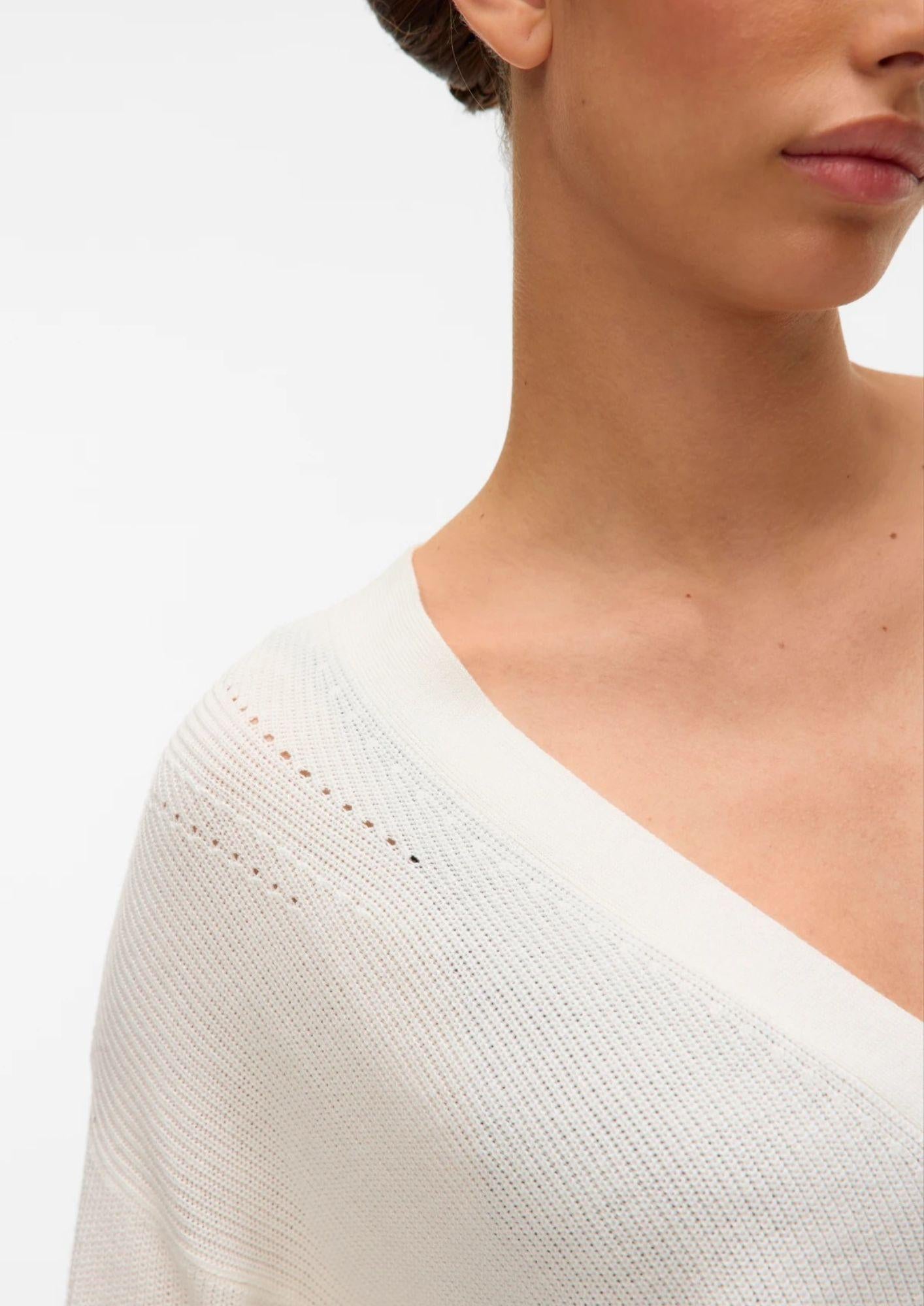 Vero Moda Cardigan Donna Newlexsun Bianco 10281878 Snow White VERO MODA 