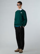 The North Face Felpa Simple Dome Uomo Hunter Green NF0A89FB 1KI THE NORTH FACE 