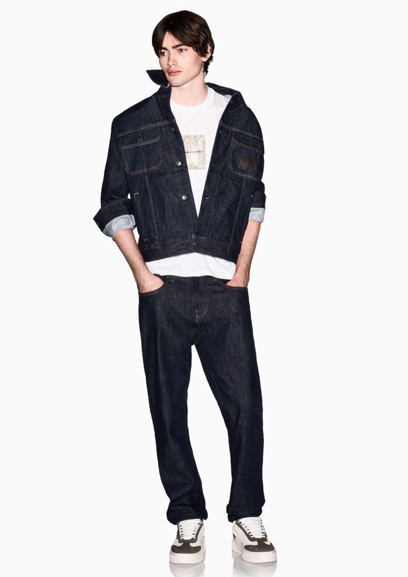 Armani Exchange T-Shirt Uomo Bianca XM002501 AF10356 U0009 ARMANI EXCHANGE 