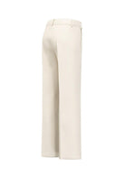 Emme Marella Pantalone Donna Emmsalute Bianco Lana 2615131121200 001 EMME MARELLA 