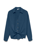 Vero Moda Camicia Donna Dark Denim VMIzzy 10340338 Dark Denim VERO MODA 