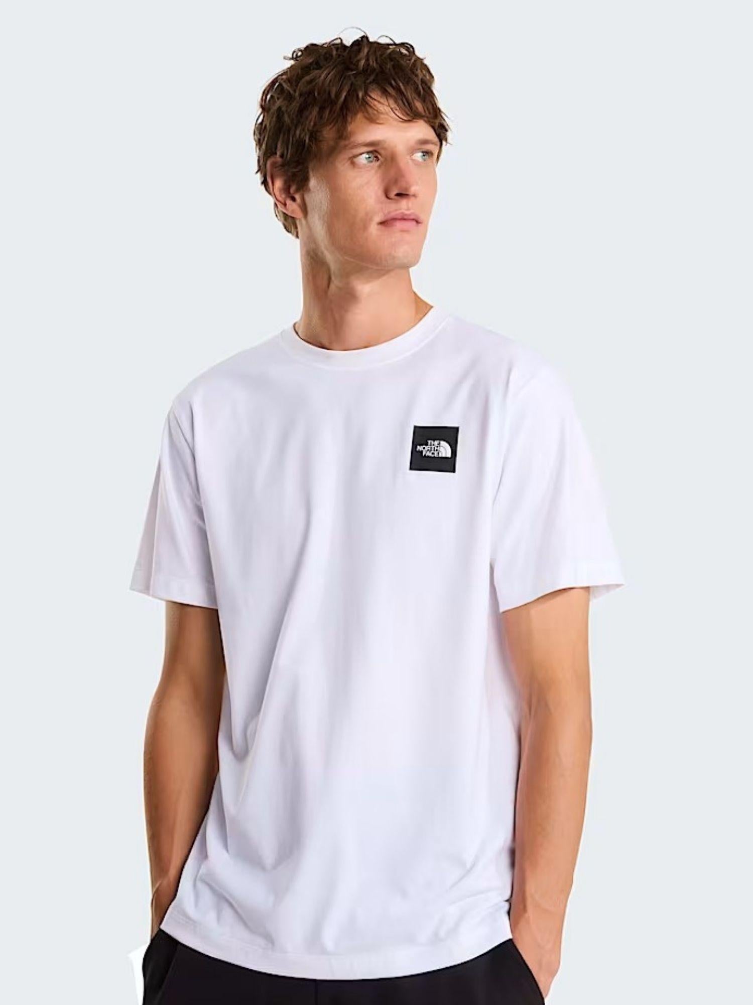 The North Face T-Shirt Uomo Bianco Evolution Box Half Dome Regular NF0A8G9C FN4 THE NORTH FACE 