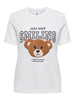 Only ONLTERESA T-Shirt Donna Bianco Cloud Dancer