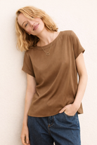 Emme Marella Camicia Donna Emmramo Cammello 2615111031200 002 EMME MARELLA 
