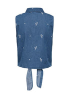 Jacqueline De Yong Camicia Donna Kai Blu Denim Chiaro 15321112 Light Blue Denim JACQUELINE DE YONG 