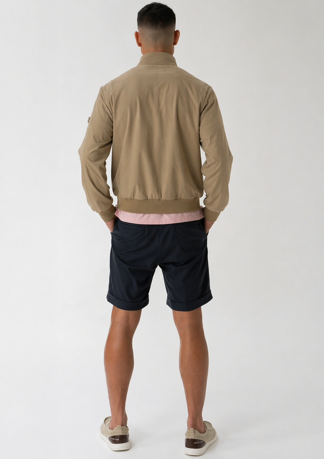 Rihunik Giubbino Uomo Beige Pecan RIMA321J F0224 134 RIHUNIK 