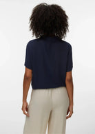 Vero Moda Camicia Donna Menny Blu Navy 10303694 NAVY BLAZER VERO MODA 