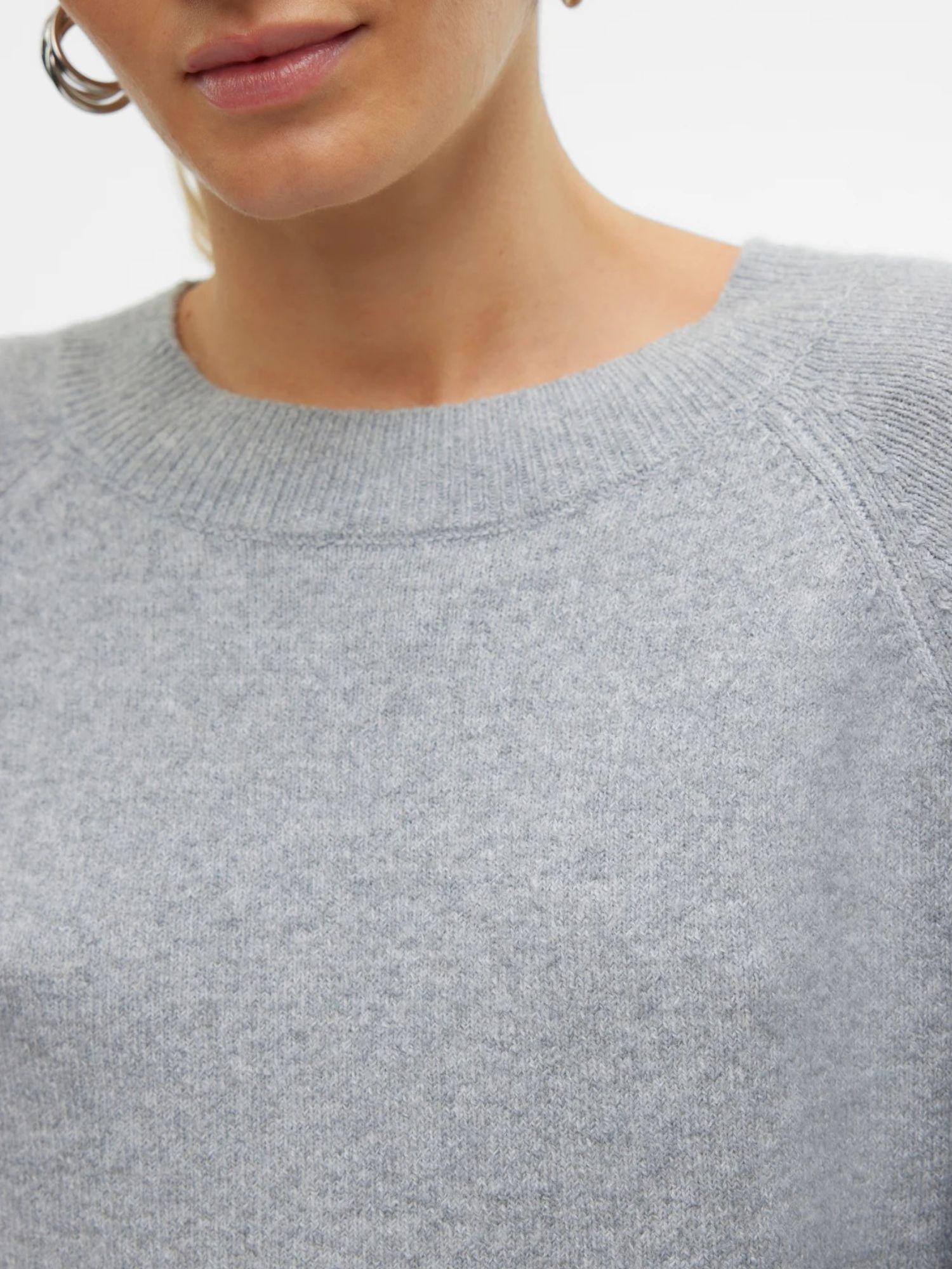 Vero Moda Maglia Donna Doffy Grigio Chiaro 10201022 Light Grey Melange VERO MODA 