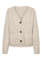 Vero Moda Cardigan Donna Boom Beige 10320457 Birch MELANGE VERO MODA 