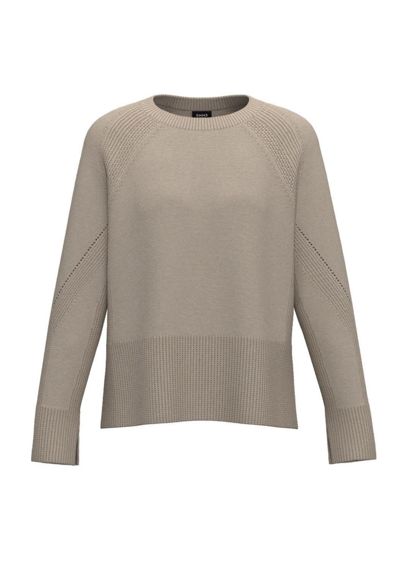 Emme Marella Maglia Donna Alaska Ecrù 2525366102200 011 EMME MARELLA 