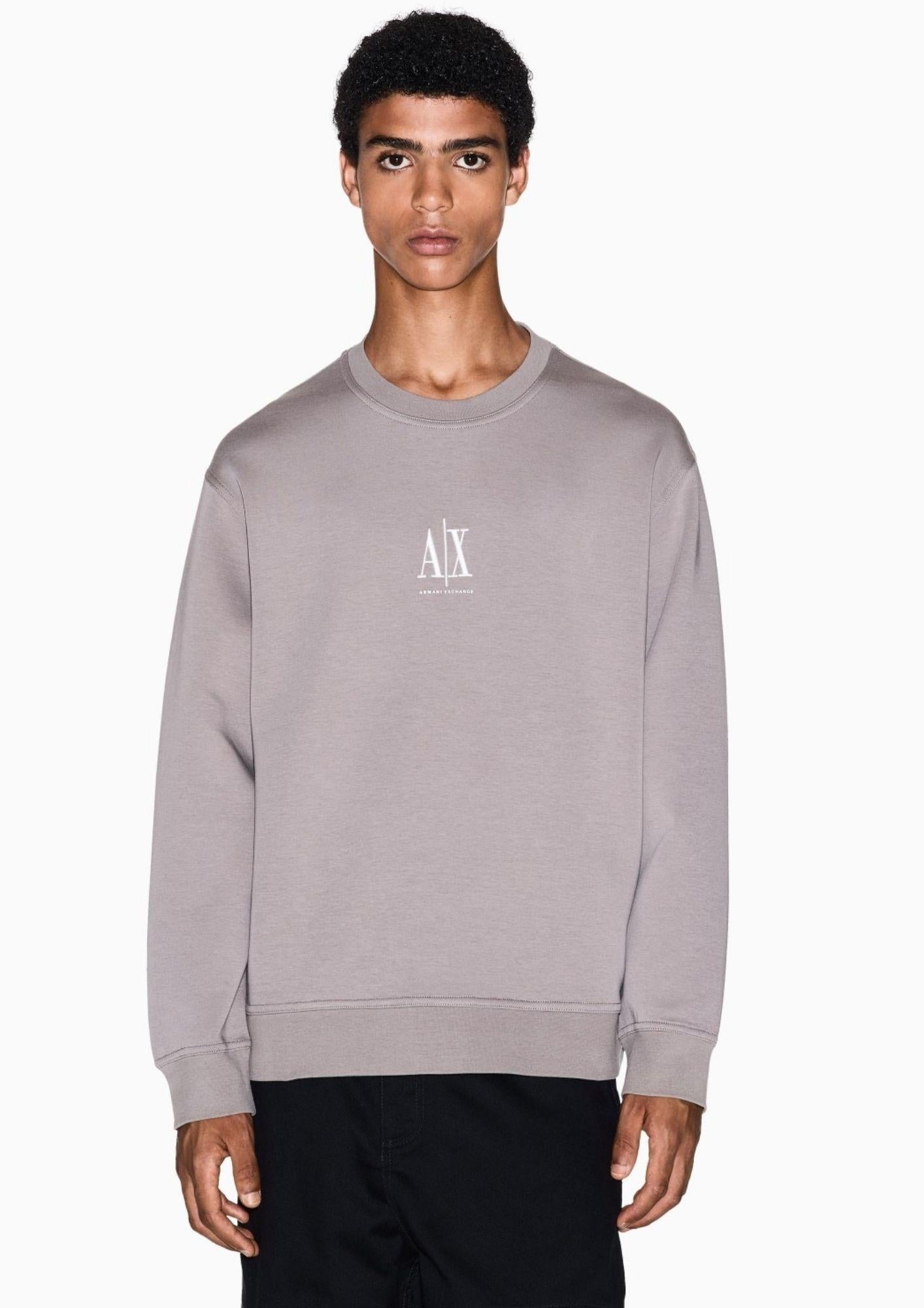 Armani Exchange Felpa Uomo Beige XM000368 AF10818 U6107 ARMANI EXCHANGE 