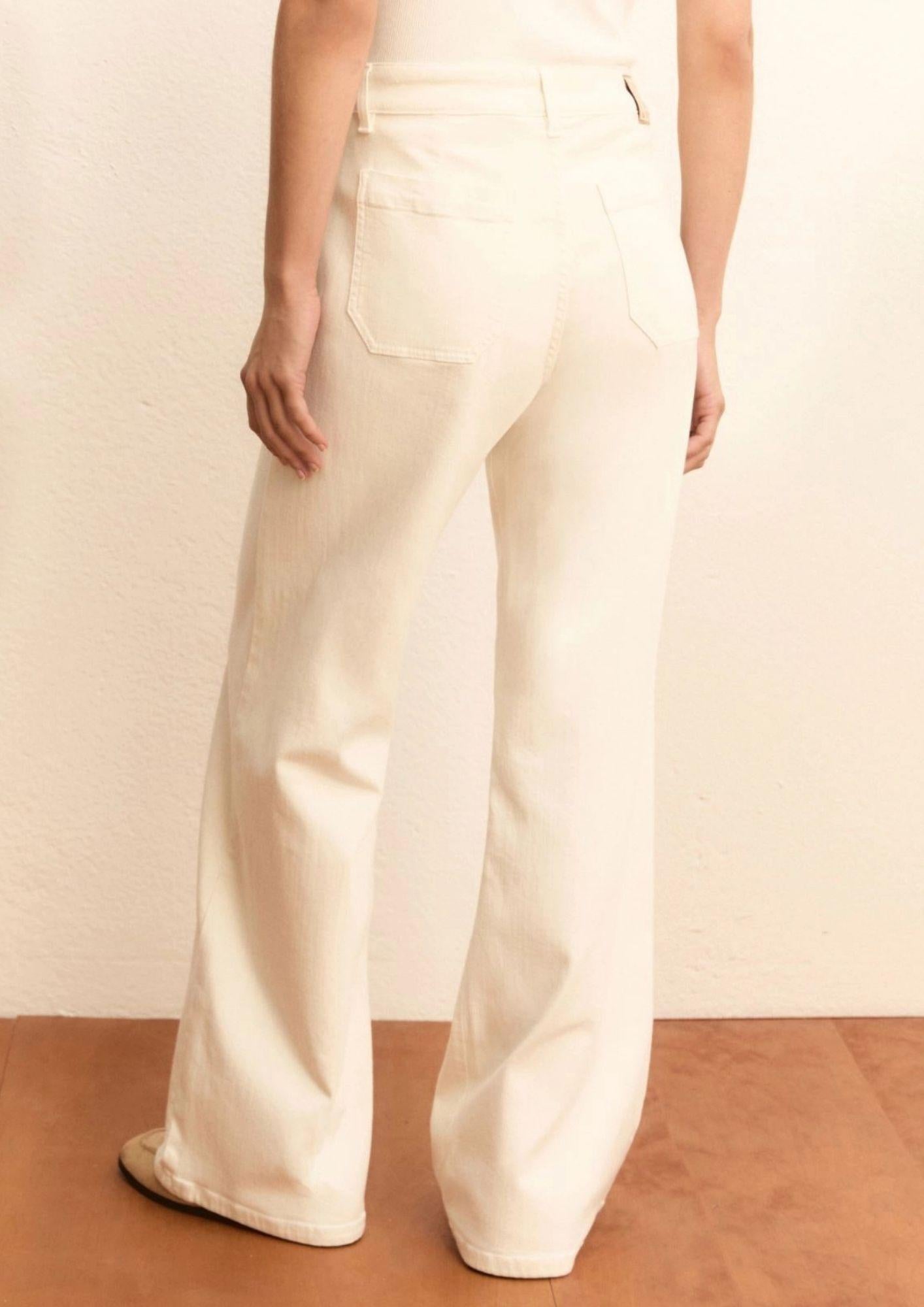 Emme Marella Pantalone Donna Emmbraschi Bianco Lana 2615131251200 001 EMME MARELLA 