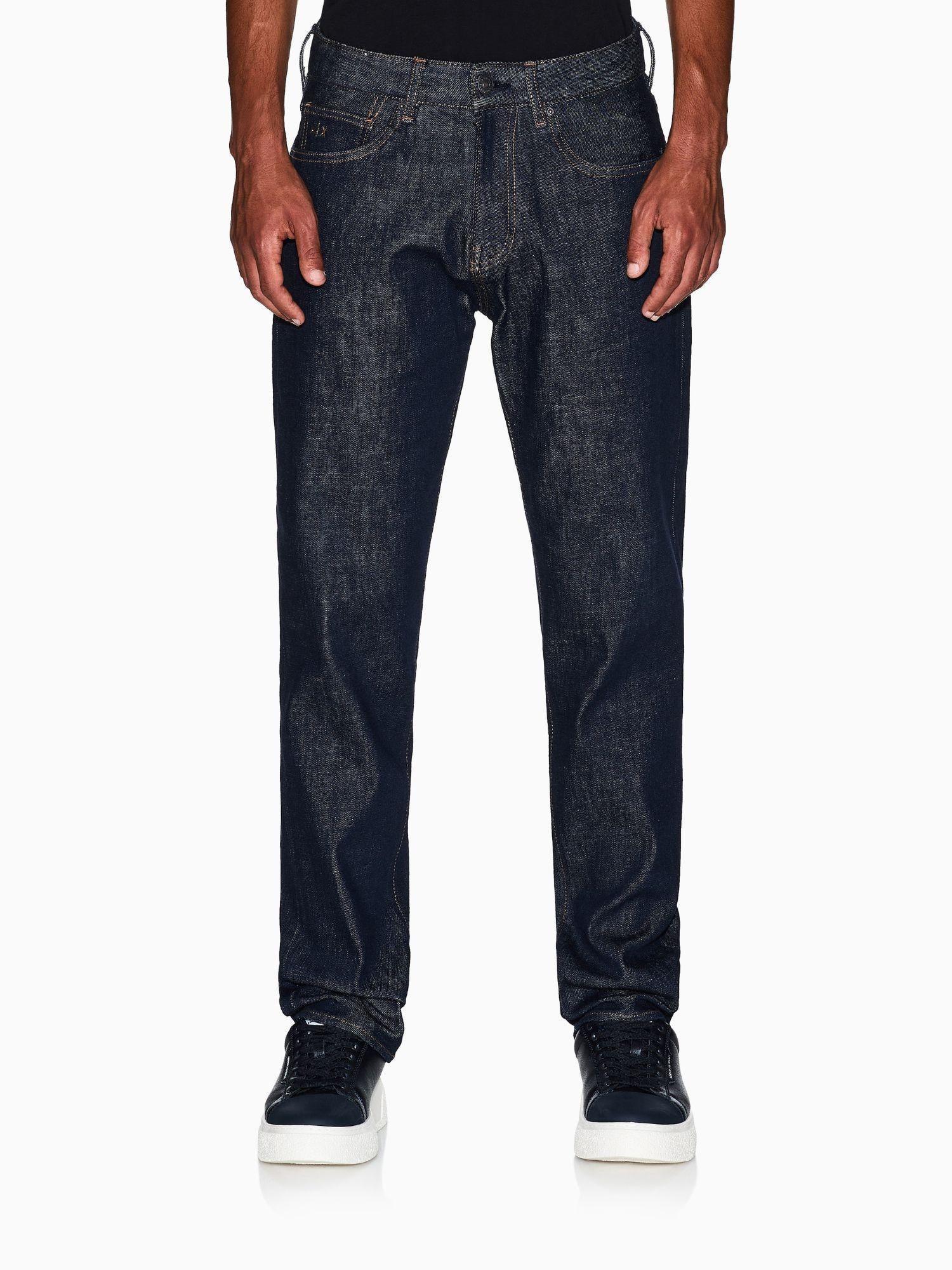 Armani Exchange Jeans slim Uomo Blu XM000049 AF12284 MB001 ARMANI EXCHANGE 